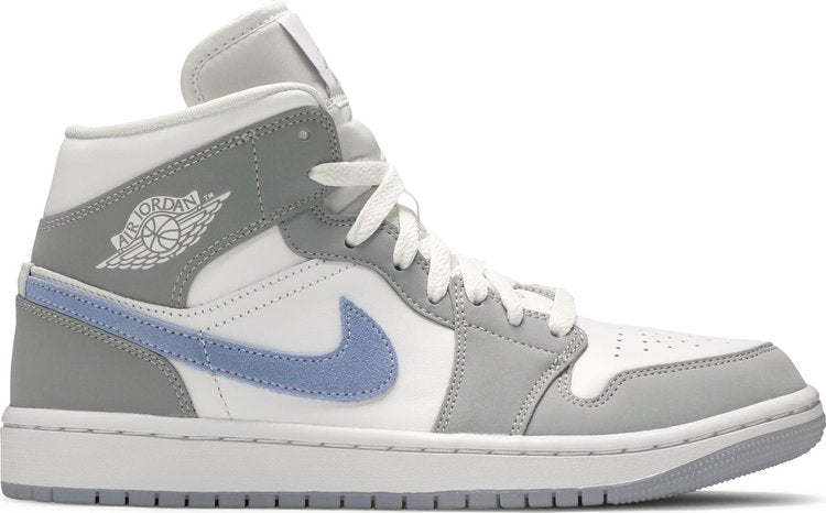 Nike Air Jordan 1 Mid 'Wolf Gray Aluminum'