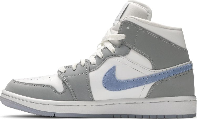 Nike Air Jordan 1 Mid 'Wolf Gray Aluminum'