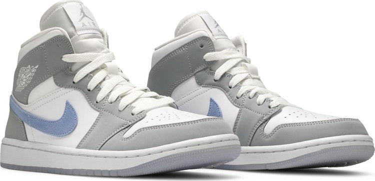 Nike Air Jordan 1 Mid 'Wolf Gray Aluminum'