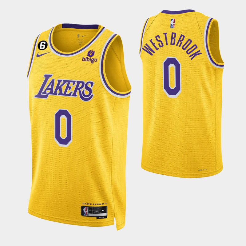 Los Angeles Lakers Swingman Icon Edition 22/23 Yellow Men's Tank Top