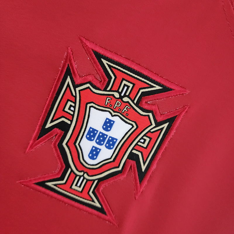 Portugal Seleção 1 World Cup 2022 Red and Green Men's Shirt