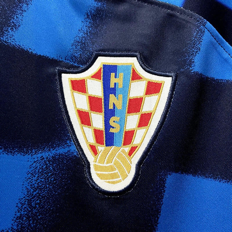 Men's Croatia II World Cup 2022 Blue Shirt