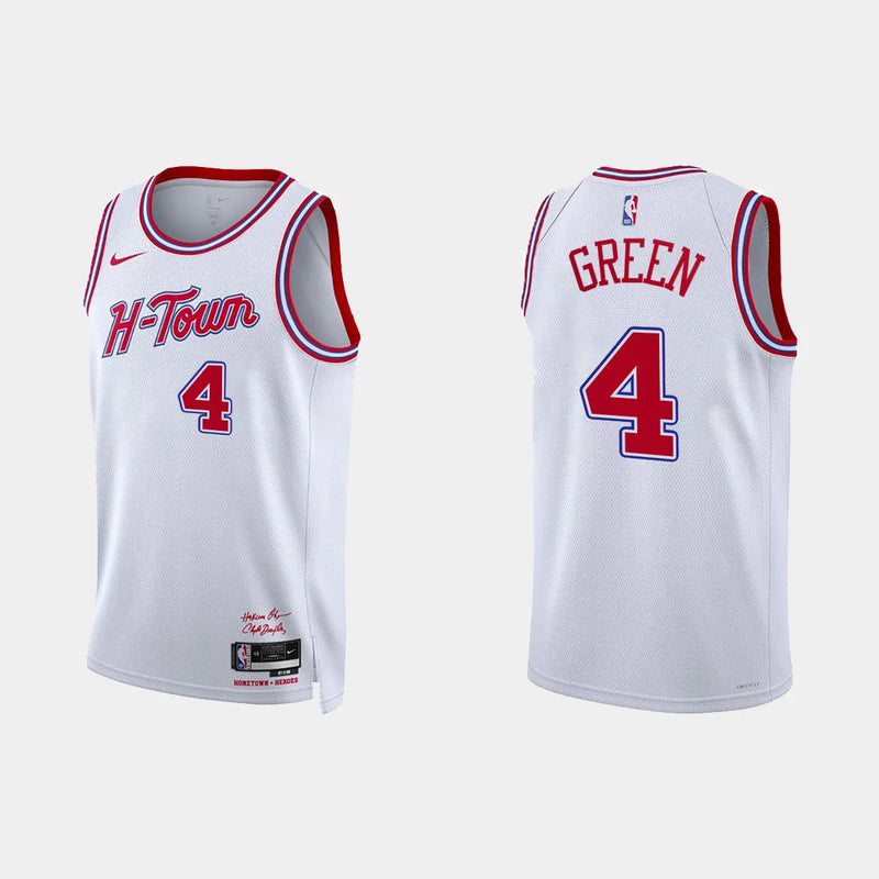 Regata Houston Rockets Swingman City Edition 23/24 Branca Masculina