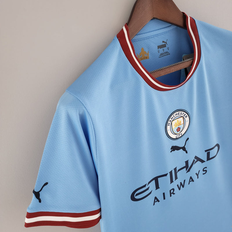 Manchester City Home 22/23 Blue Men's Shirt