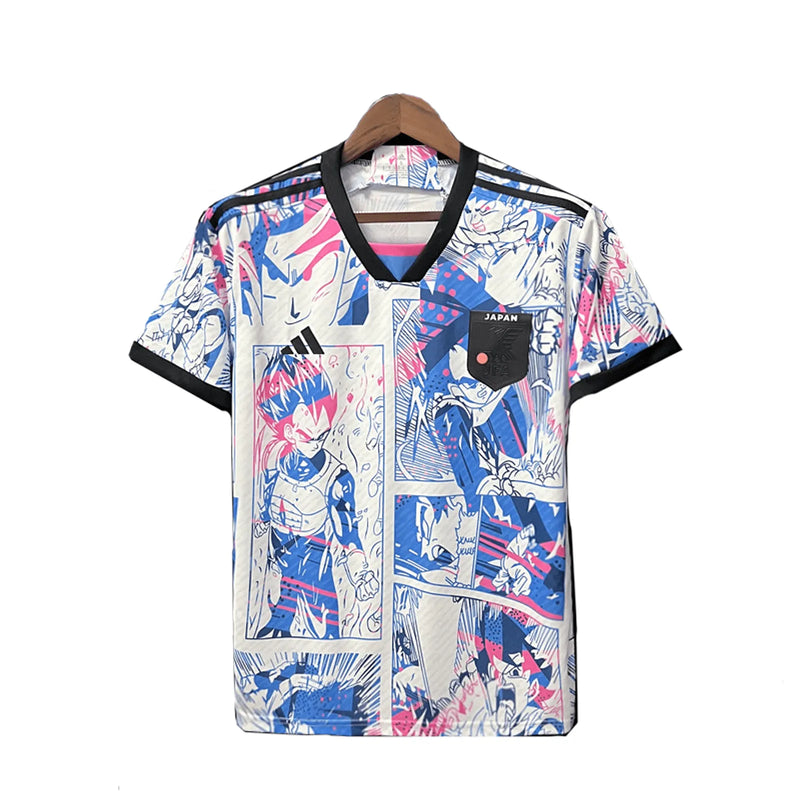 Men's White Dragon Ball Special Edition Japan National Team Shirt