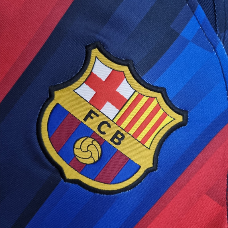 Barcelona Home 22/23 Red and Blue Men's Shirt