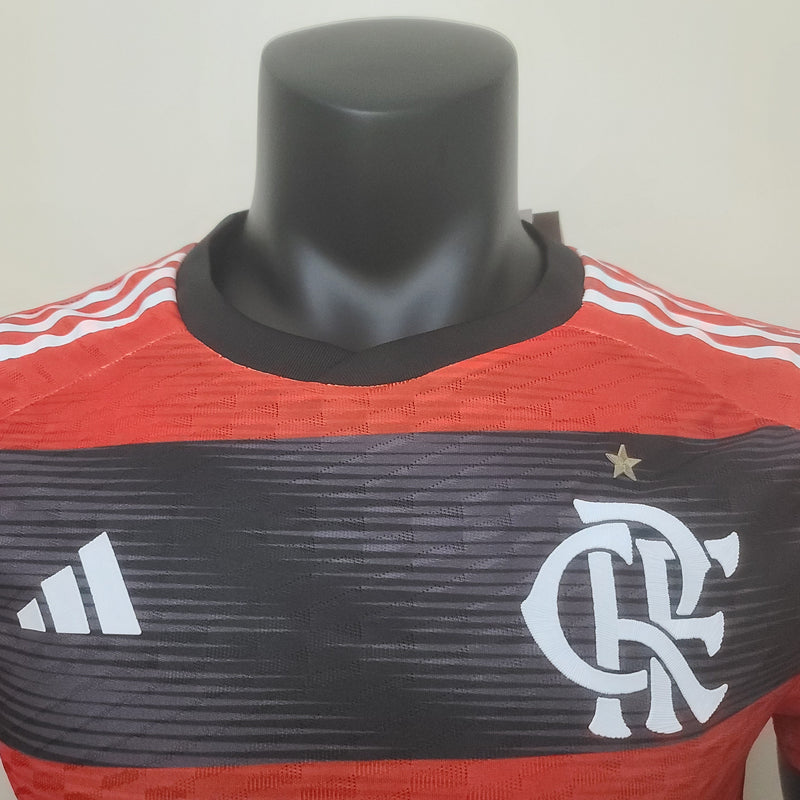 Flamengo Home 23/24 Red/Black Men's Player Shirt