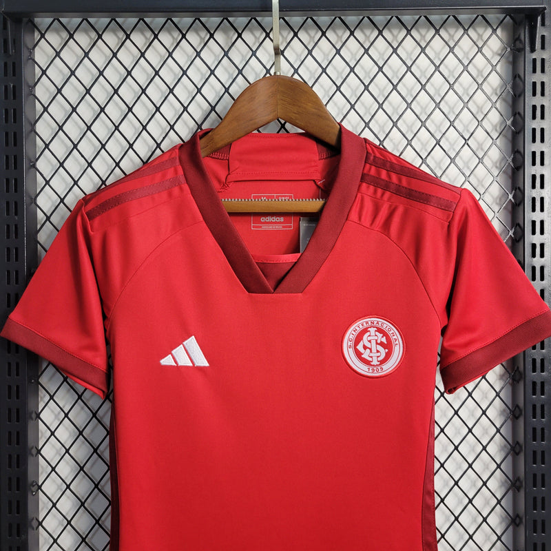 Camisa Internacional I 23/24 Vermelha Feminina