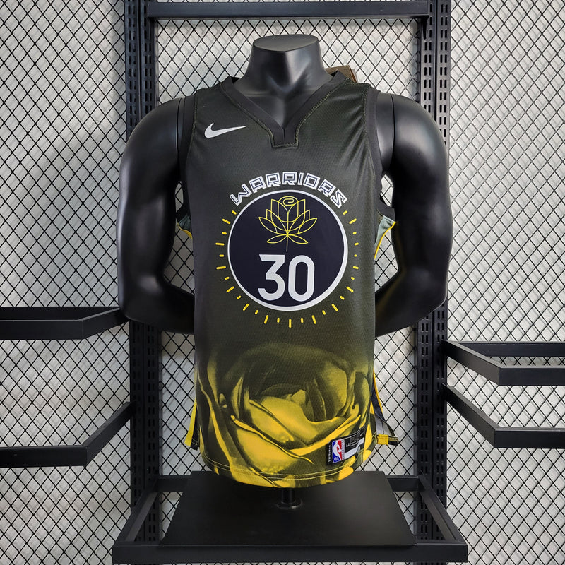 Golden State Warriors Swingman City Edition 22/23 Black Men's Tank Top