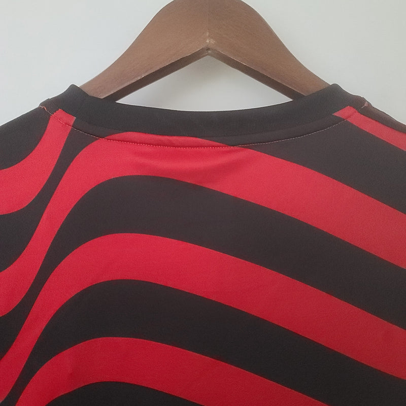 Camisa Flamengo III 22/23 Vermelha Feminina