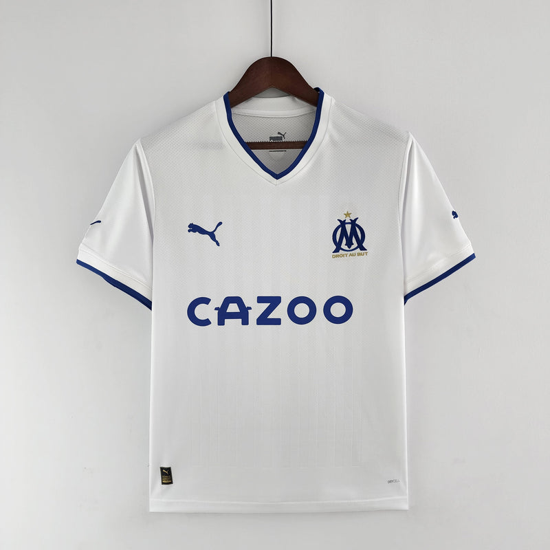 Olympique de Marseille Home 22/23 White Men's Shirt