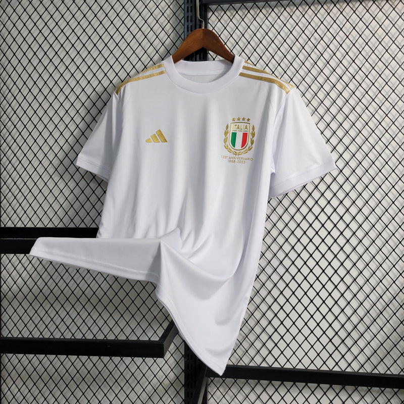 Italy National Team Shirt Special Edition 125 Years Men's White