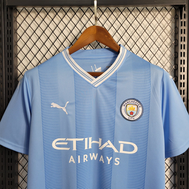 Manchester City Home 23/24 Blue Men's Shirt