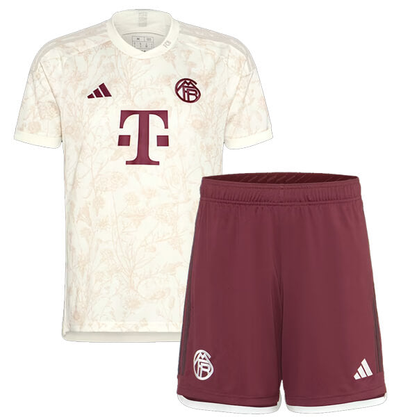 Bayern Munich III 23/24 Off White Children's Set