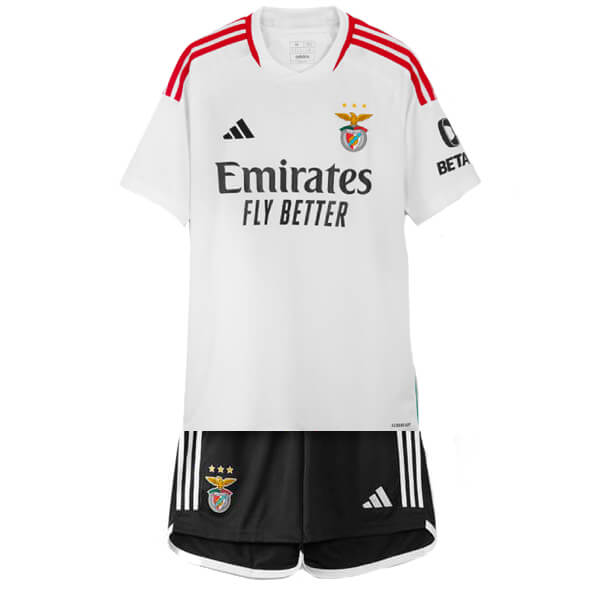 Benfica III 23/24 Children's Set White