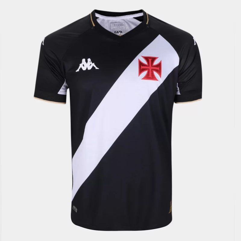 Camisa Vasco da Gama I 23/24 Preta Masculina