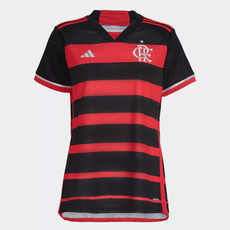 Flamengo Home 24/25 Red/Black Women's Shirt