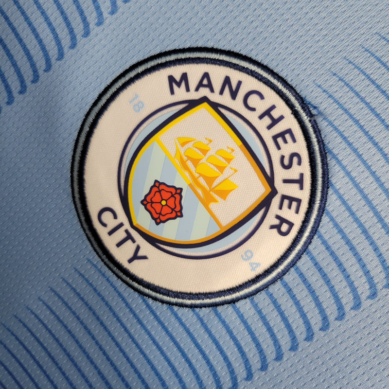 Manchester City Home 23/24 Blue Men's Shirt