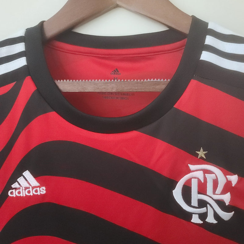 Camisa Flamengo III 22/23 Vermelha Feminina