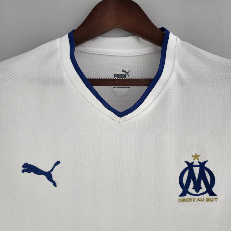 Olympique de Marseille Home 22/23 White Men's Shirt