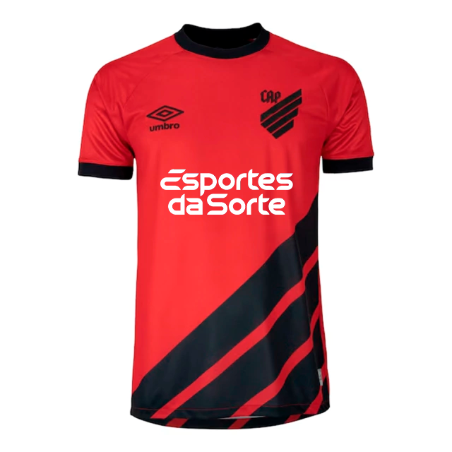 Athletico Paranaense I 23/24 Red/Black Men's Shirt