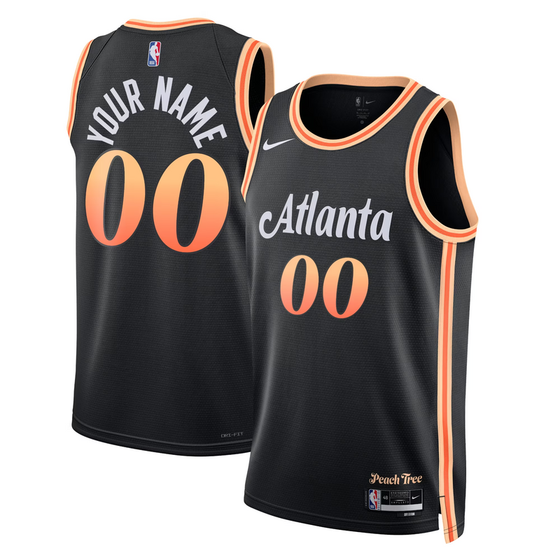 Atlanta Hawks Swingman City Edition 22/23 Men's Black Tank Top