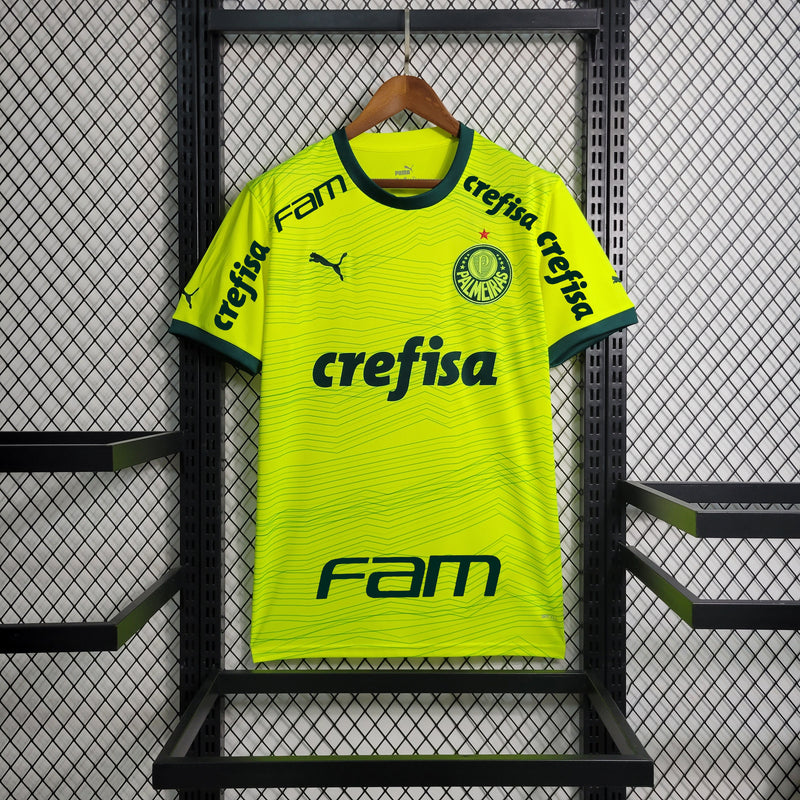 Palmeiras III 23/24 Men's Green Shirt With Sponsorship 