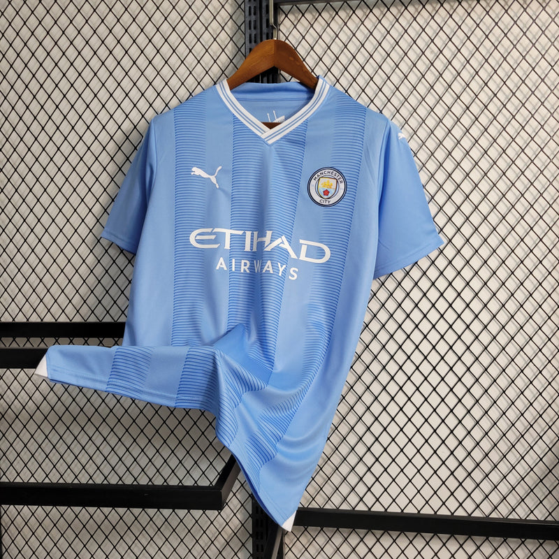 Manchester City Home 23/24 Blue Men's Shirt