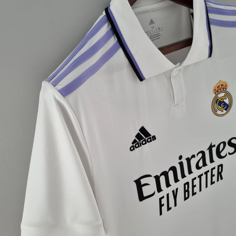 Real Madrid Home 22/23 White Men's Shirt