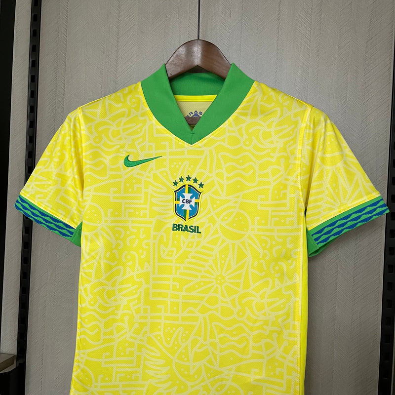 Conjunto Infantil Seleção Brasileira 24/25 -Nike