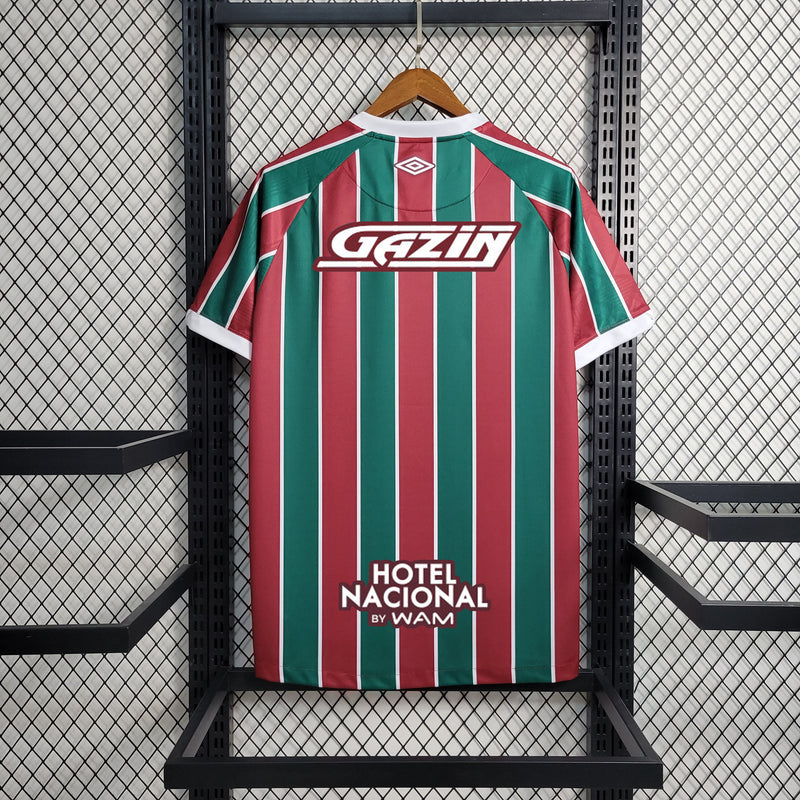 Fluminense I 23/24 Red and Green Shirt With Men's Sponsorship