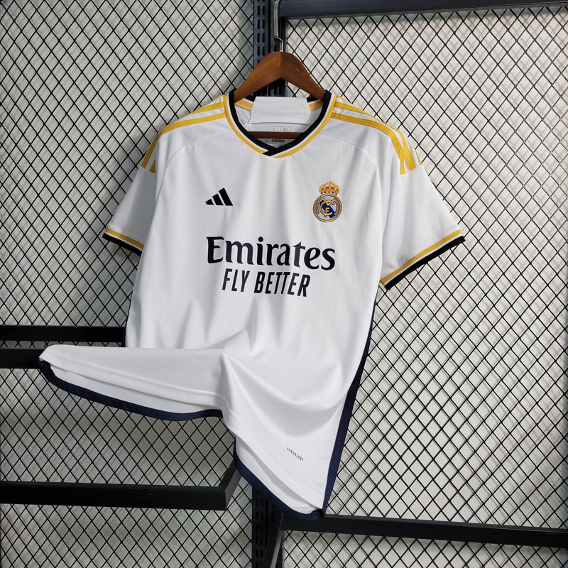 Real Madrid Home 23/24 White Men's Shirt