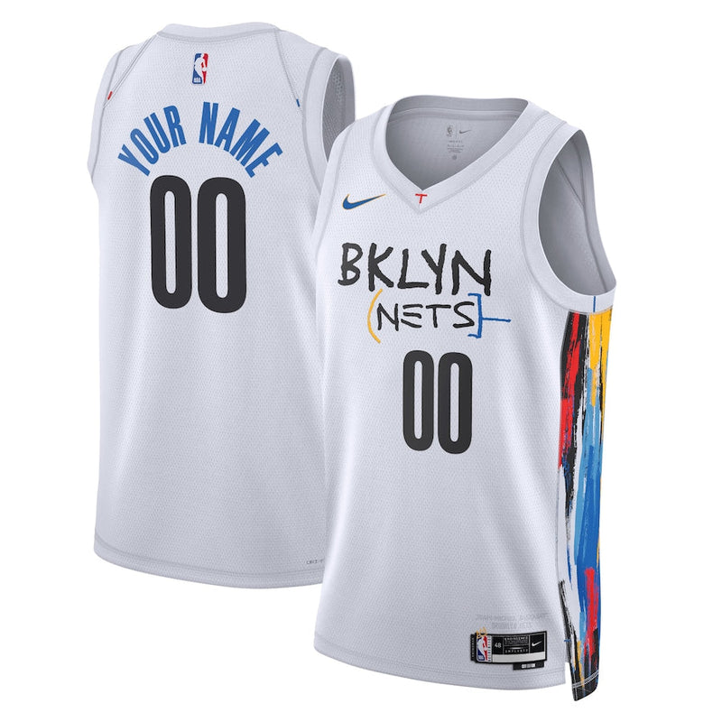 Brooklyn Nets Swingman City Edition 22/23 Men's White Tank Top