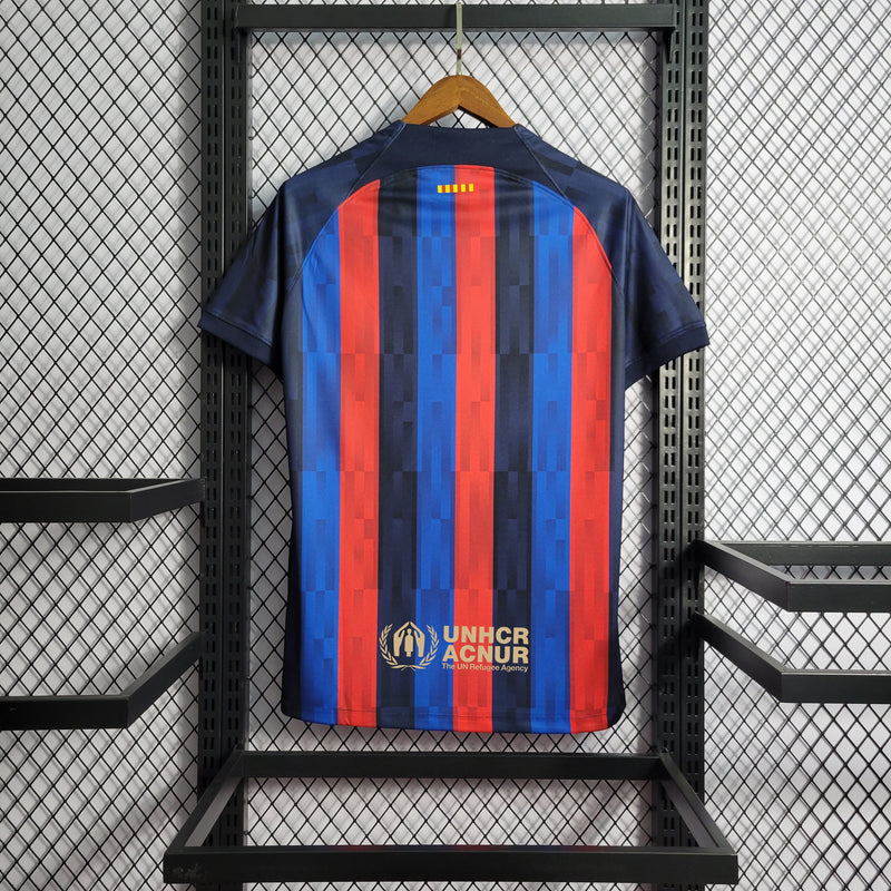 Barcelona Special Edition Rosalía Motomami 22/23 Red and Blue Men's Shirt