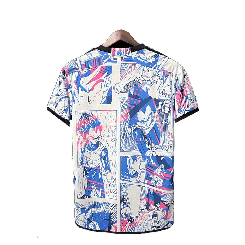 Men's White Dragon Ball Special Edition Japan National Team Shirt