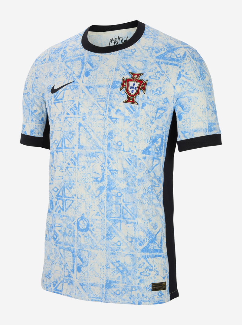 Men's Portugal II 24/25 White and Blue Shirt