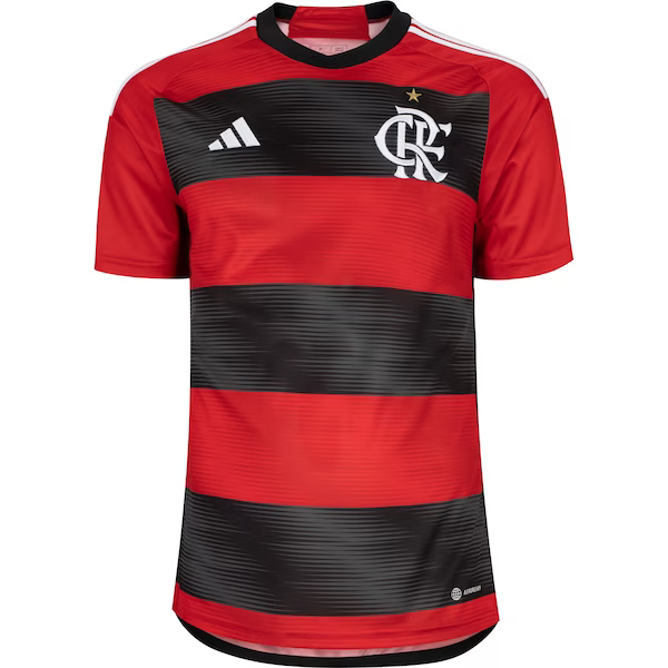 Flamengo Home 23/24 Red/Black Men's Shirt