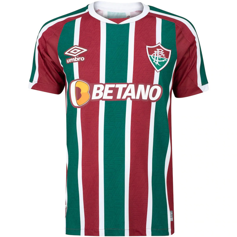 Fluminense Home 22/23 Red and Green Men's Shirt