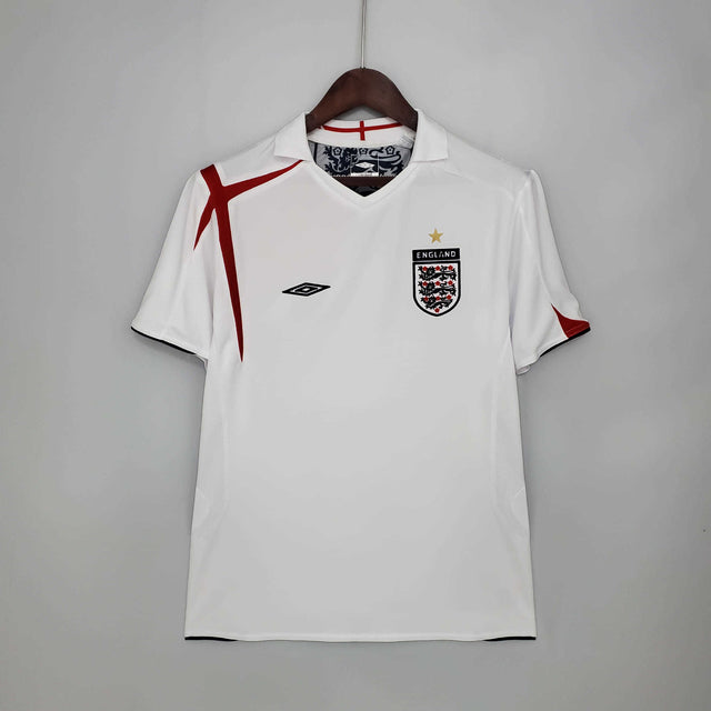 England Home 2005 Retro White Men's Shirt