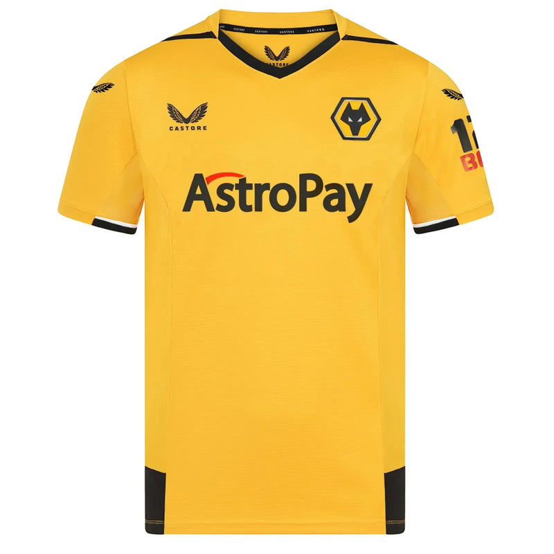 Wolverhampton Wanderers Home 22/23 Orange Men's Shirt