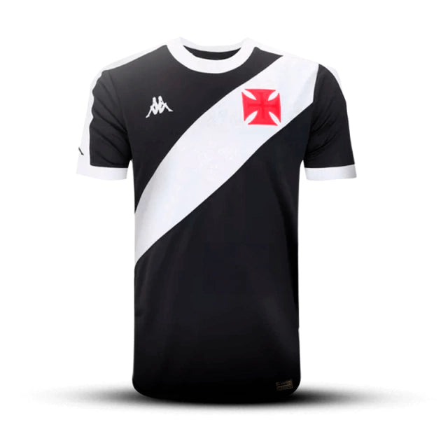 Camisa Vasco da Gama II 24/25 Torcedor Kappa Masculina - Coutinho N 11 - Preta