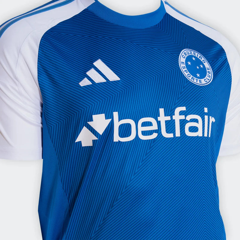 Camisa Cruzeiro I 25/26  Torcedor  Masculina - Azul