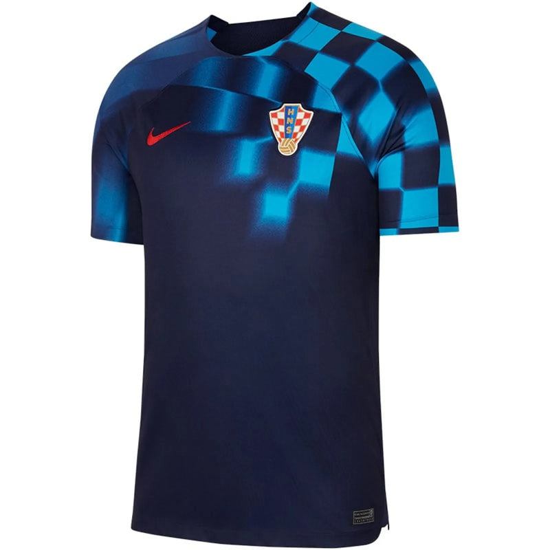 Men's Croatia II World Cup 2022 Blue Shirt