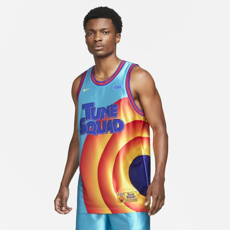 Tune Squad Space Jam 2 Men's Blue Tank Top