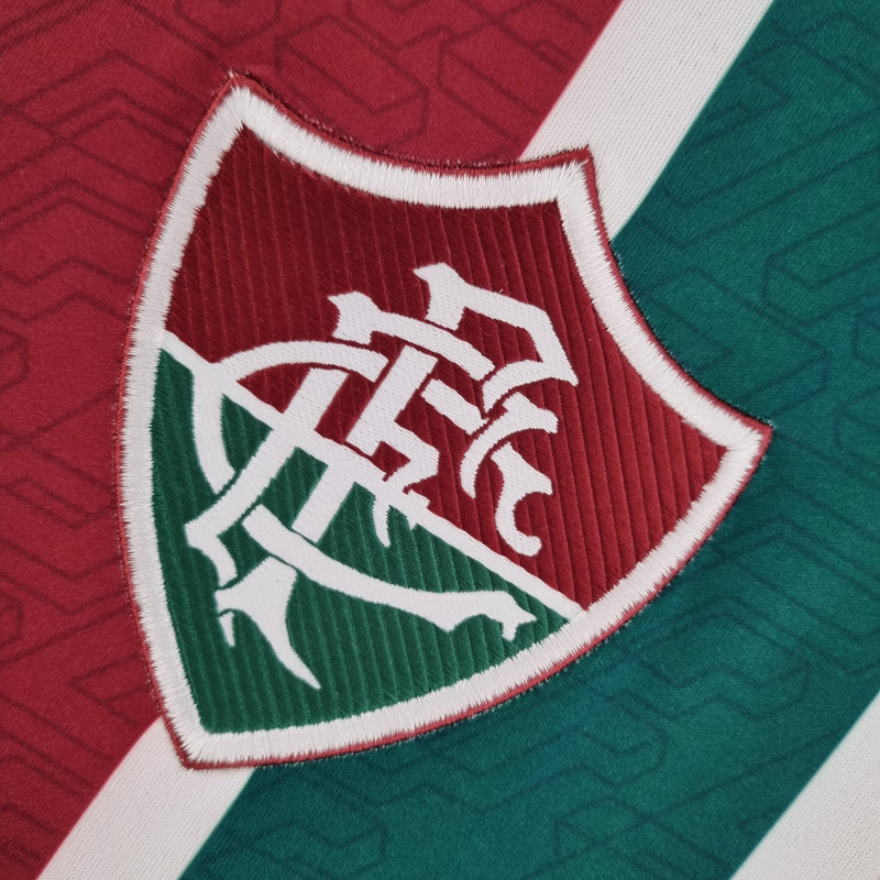 Fluminense Home 22/23 Red and Green Men's Shirt