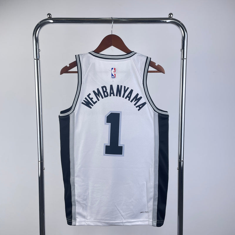 Regata San Antonio Spurs Swingman Association Edition 23/24 Branca Masculina