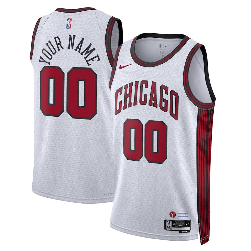 Chicago Bulls Swingman City Edition 22/23 Men's White Tank Top