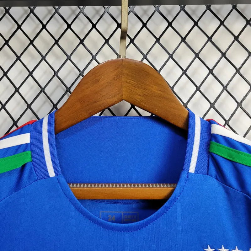 Conjunto Infantil Seleção Itália I 24/25 Azul