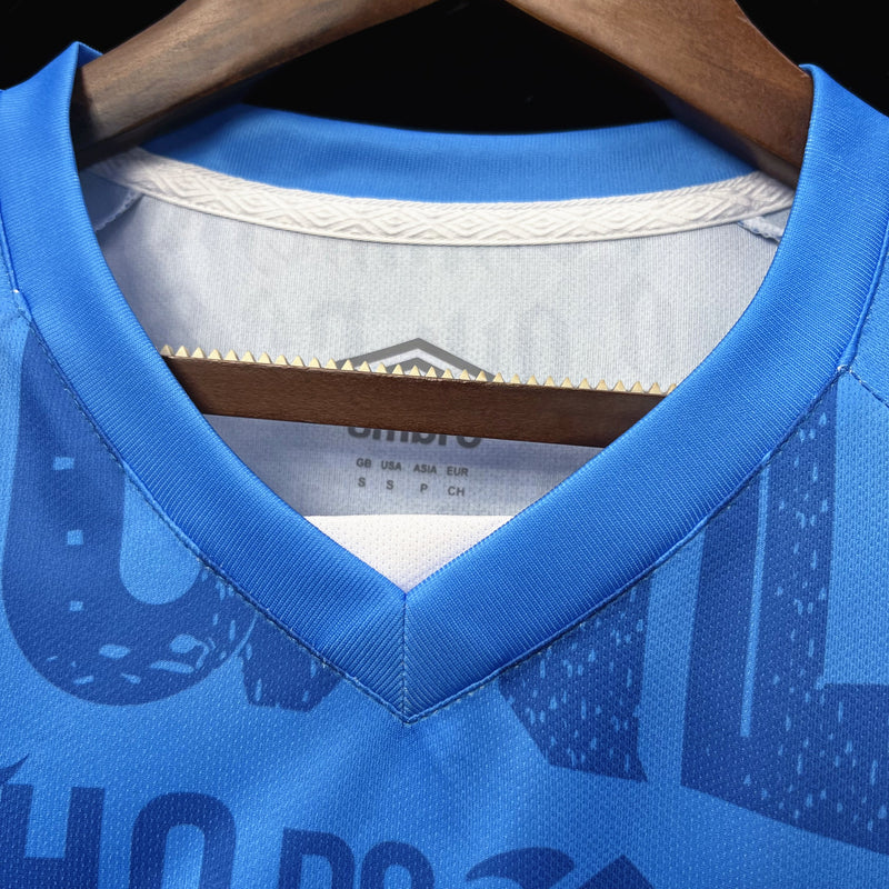 Camisa Grêmio Edição Especial "Grêmio, Eu Te Dou a Vida" Azul Masculina