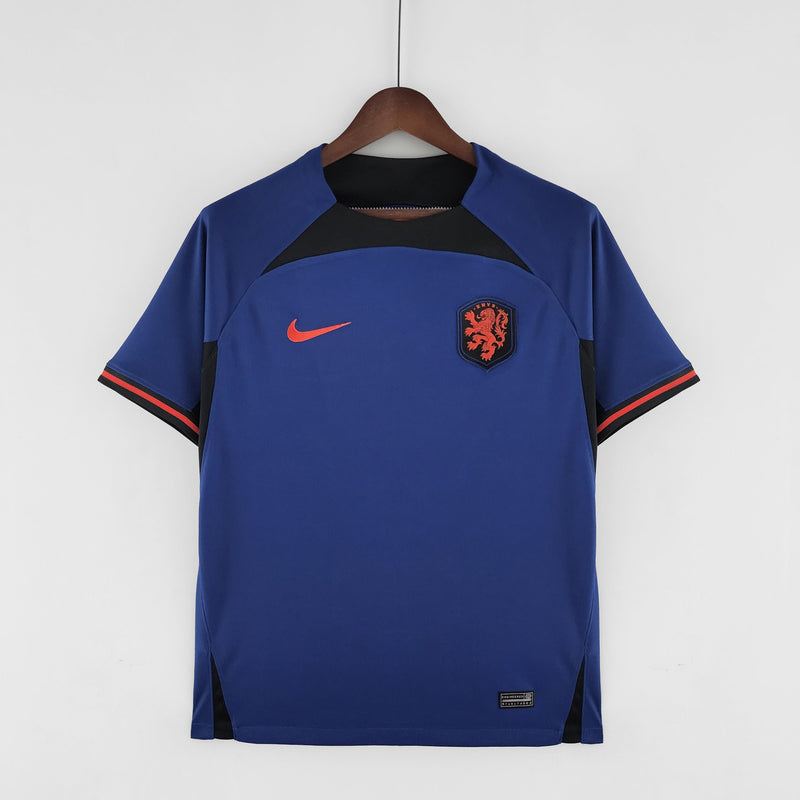 Netherlands 2022 World Cup 2022 Men's Blue Team Shirt